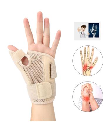Adjustable Thumb Spica Splint - Lightweight Breathable Thumb Brace with Wrist Support for Sports & Tendon Care | International Shipping Available - Buy Online on GoSupps.com