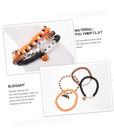 ABOOFAN 1 Set Charm Bracelets Party Jewelry Bracelets Aesthetic Bracelet for Women Decor Beads Elastic Bracelet Beaded Bracelet Wrist Jewelries Bead Bracelet Polymer Clay Miss Letter - Buy Online on GoSupps.com