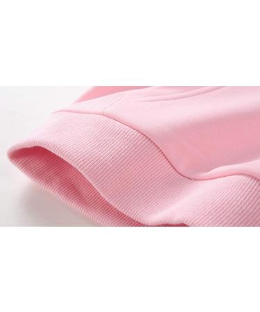 Taigood Kids Hoodie Sweatshirt | Spring Winter Warm Top for Boys & Girls | 4-5 Years | Pink - Buy Online on GoSupps.com