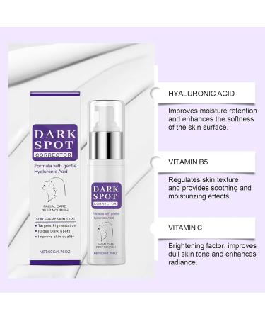 Dark Spot Remover for Face & Body Rapid Tone Repair Cream for Hyperpigmentation Sun Spots Age Spots Skin Brown Melasma Advanced Skin Care Cream for Women and Men 1.76 oz - Buy Online on GoSupps.com