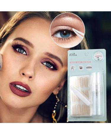 Natural Invisible Eyelid Strips | 120 pairs Sweat Proof Lace Double Eyelid Patch | Glue Eyelid Patch for Saggy Eyes Lasting Traceless Eyelid Tape for Mono Eyelids S (120 Pairs) - Buy Online on GoSupps.com