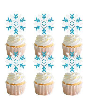 Blue&White Snowflake