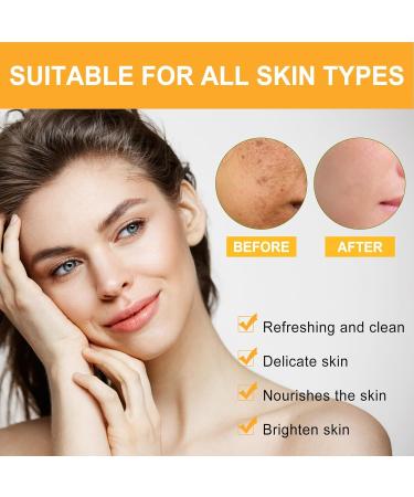 Turmeric Face Wash Face Wash for Dry Skin Turmeric Foaming Cleanser Exfoliating Face Wash Turmeric Glow Scrub Moisturising Face Wash Facial Cleanser Daily Makeup Brightening Foaming Face Wash - Buy Online on GoSupps.com
