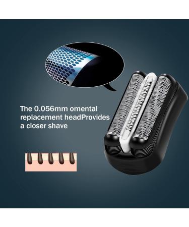 Series 3 Raupopf Electric Razor Replacement Head | Compatible with 300S/301S/310S/3020S/3030S - High-Quality Shaving Supplement - Buy Online on GoSupps.com