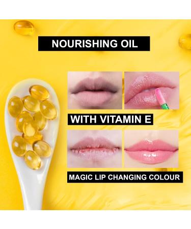 Beauty Forever Cheeky London Kiss Colour Changing Lip and Cheek Gloss & Oil For Lips and Cheeks Enriched with Vitamin E Magic PH Change 3mls Pack of (1) - Buy Online on GoSupps.com