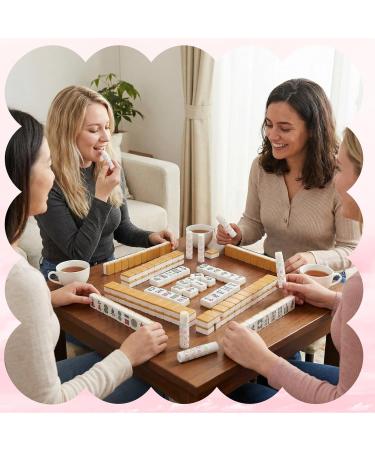 Leelosp 24 Pcs Mahjong Gifts for Women Lip Balm Bulk Mahjong Lovers Gifts Accessories Mah Jong Party Favors Chinese Funny Ideal for Office Home Birthday - Buy Online on GoSupps.com
