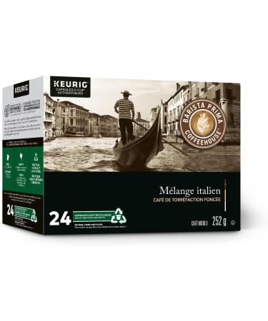 Barista Prima Italian Roast K-Cup pods for Keurig brewers 24 Count - Buy Online on GoSupps.com