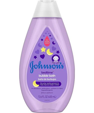 Johnson's Baby Bedtime Bubble Bath 13.6 Fl Oz - Pack of 3 | Hypoallergenic & Sulfate-Free with NaturalCalm Aromas - Buy Online on GoSupps.com