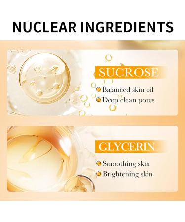  Crsetmyth Vitamin B5 Cleansing Foam 150ml Cleansing Foam for Clear and Bright Skin Facial Cleansing with Silicone Blackhead Cleansing Brush Face - Buy Online on GoSupps.com