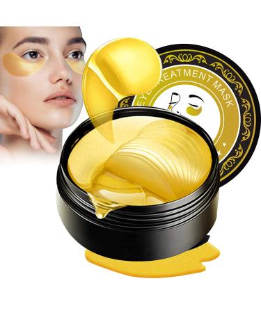 MOKYDUO Under Eye Patches For Adults  24K Gold Collagen Snail Eye Mask For Dark Circles And Puffiness  Eye Bags Treatment For Women  Anti Wrinkle Eye Pads  Moisturizing Improves Elasticity  30 PAIRS