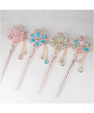 Women Retro Hair Sticks Hair Chopsticks Vintage Ancient Chinese Japanese Hair Sticks Pins Teachers Day for Women ( Random Color ) - Buy Online on GoSupps.com