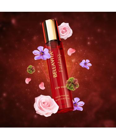 BELLA VITAS Mood Collection Gift Set 3x15ML for Women | Alpha Fantasy & Magnetic EDP Liquid Perfume | with Pink Pepper Jasmine and Moss | Fruity Floral Long Lasting Fragrance Scent - Buy Online on GoSupps.com