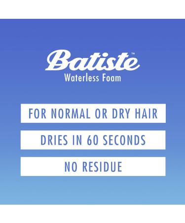 Batiste Waterless Cleansing Foam No Rinse Shampoo Cleanse + Shine with Coconut Milk 125-ml Batiste Waterless Cleansing Foam Cleanse + Shine with Coconut Milk 125mL - Buy Online on GoSupps.com