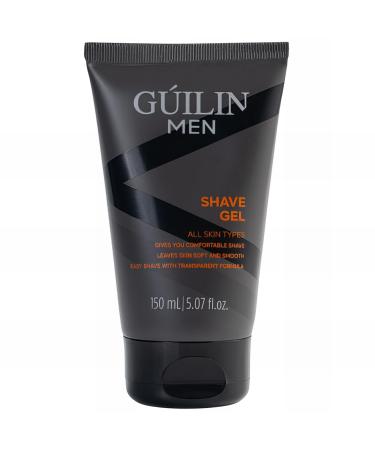Guilin Men Shave Gel - All Skin Types protective lubricating layer Aloe