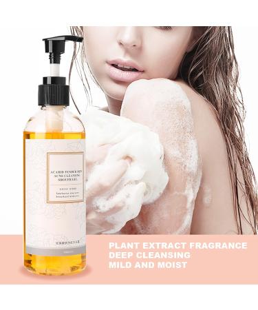 Anti Mite Shower 260ml Exfoliate Shower Gel Anti Mite Acid Moisturizing Body Wash Unisex Body Care Exfoliate Shower Gel for Women and Men - Buy Online on GoSupps.com