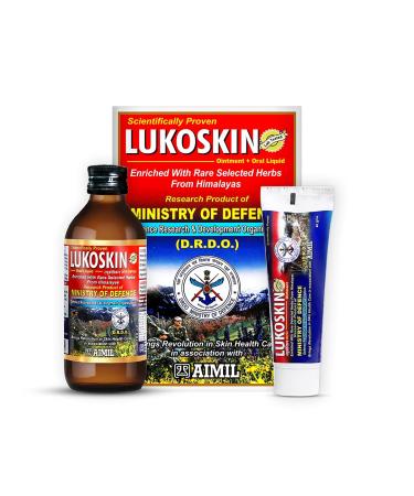 Aimil Lukoskin Combo Of Ointment + Oral Liquid