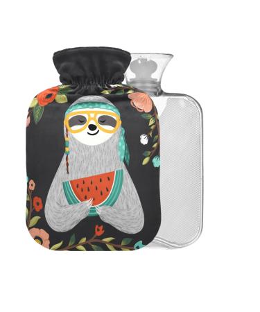 Hot Water Bottle with Cover 2L Large for Pain Relief Headaches Neck and Shoulders