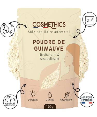  Cosm'Ethics Ayurvedic Marshmallow Root Powder 100g Cosm'Ethics 100% pure and natural excellent quality non-irradiated powder  - Buy Online on GoSupps.com