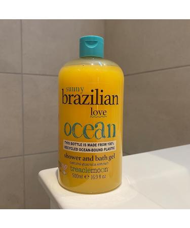 Brazilian Love Bath & Shower Gel 500ml - Vegan & Paraben Free with Natural Guarana Extract | Shop Internationally - Buy Online on GoSupps.com