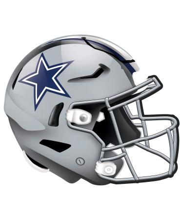Fan Creations NFL Dallas Cowboys Unisex Dallas Cowboys Authentic Helmet, Team Color, 12 inch, (N1008-DAL) Wall hanging
