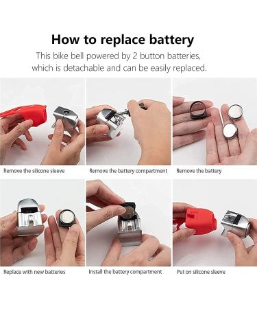 120dB Electric Bike Horn: Super Loud Waterproof Bell with 6 Sound Modes for Adults & Kids - Red - Buy Online on GoSupps.com
