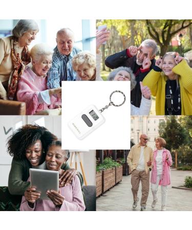 Marshal German Speaking Keychain Clock - Loud Alarm Ideal for Seniors & Visually Impaired - 1107W - Buy Online on GoSupps.com