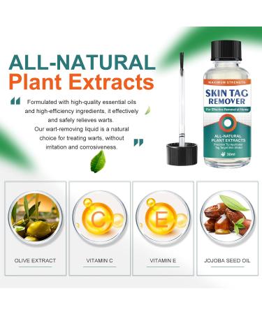 Skin-Tag-Remover Kit Remover for Verruca-Treatment - 30ml - Buy Online on GoSupps.com