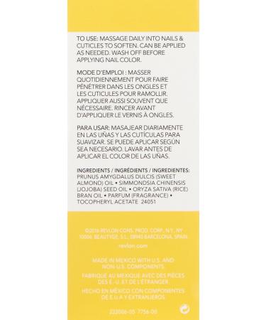 Revlon Essential Cuticle Oil 0.5 oz with Vitamin E - Nourishing Nail Care - Buy Online on GoSupps.com