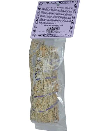 Sage Spirit Native American Incense Sage Small (4-5 Inches) 1 Smudge Wand - Buy Online on GoSupps.com