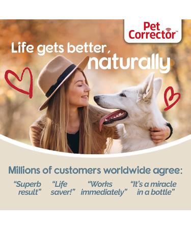 PET CORRECTOR Dog Trainer 200ml - Stop Barking, Jumping, Place Avoidance & More - Safe, Humane & Effective - One Pack - Buy Online on GoSupps.com