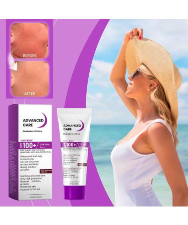 BAInuai Sunscreen SPF 100 sun cream SPF 100 antiaging sun protection SPF 100 sunscreen for face and body UV protection sun blocker for outdoor sports waterproof soothing - Buy Online on GoSupps.com
