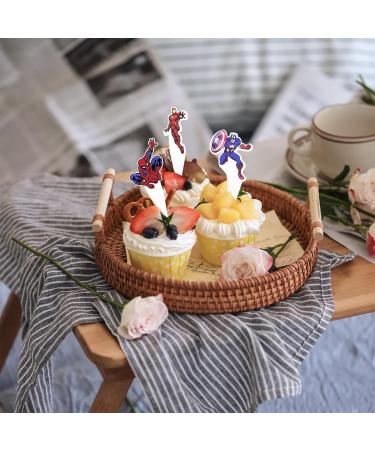 Buy GENGUTOR 26-Piece Edible Cake Toppers | Perfect for Birthday & Party Cakes | Fondant Decorations & Photo Cake Toppers - International Shipping Available - Buy Online on GoSupps.com