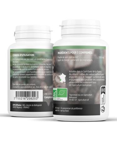 Organic Black Radish - 400 mg - 200 tablets - Buy Online on GoSupps.com