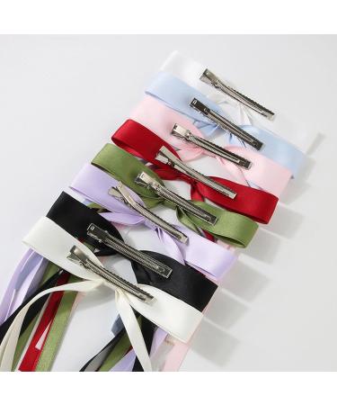 Hair Clip Y2K Balletcore Long Flat Clips Balletcore Hairpin Elegant Hair Clip For Bunches Vintage Hair Pin - Buy Online on GoSupps.com