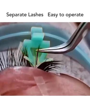 Eyelash Separator Set - Silicone Pads for Lash Extension | 2 Colors | International Shipping - Buy Online on GoSupps.com