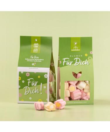 Flowers for You Marshmallows | Flower Power Mix by Naschlabor - Perfect Gift for Loved Ones - Buy Online on GoSupps.com
