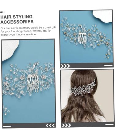 Piece Miss hair pearl Fairy Princess casual crystal bride flowers China Accessories Hanfu hair comb sweet Hair piece headband side clip modeling headgear headband vintage hairpin - Buy Online on GoSupps.com