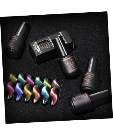 Balacoo 2pcs Nail Molding Gel Glitter Polish Cat Eye Nail Varnish Gel Top Coat 9 5.3*2.2cmx2pcs As Shownx2pcs - Buy Online on GoSupps.com