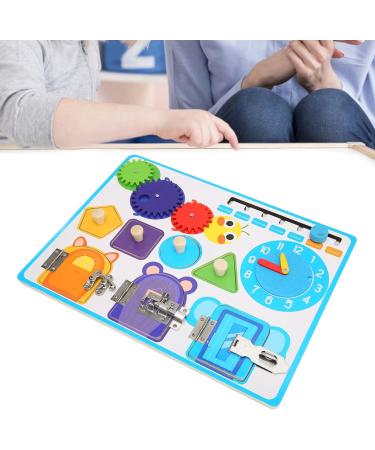 Fidget Board for Seniors | Rounded Edges | Improve Cognitive Skills and Relieve Stress | Perfect for Dementia Patients - Buy Online on GoSupps.com