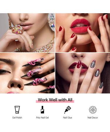 Start Makers 7pcs Double Ended Nail Art Brushes Set for Manicure - Acrylic, Gel, French DIY Designs - Buy Online on GoSupps.com