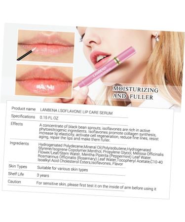 HAPINARY 2pcs Lip Serum Lip Oil Clear Lip Gloss Lip Balm Lipgloss Lip Tint Lips Moisturizer Lip Pomade Water - Buy Online on GoSupps.com
