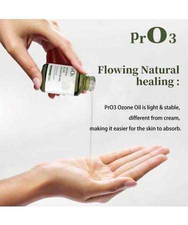 PrO3 Fully Ozoneted Olive Oil-100% Pure Ozone Oil-1 OZ-Glass Dropper Bottle-Organic Natural for Skin Care Essence Oil- Rich in Reactive Oxygen. - Buy Online on GoSupps.com