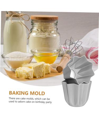 Zerodeko Tyre Lever 6 pcs Durable Aluminum Tools Gold Supply Reusable Alloy Cuake Dessert D Mini Mold Molds DIY 7.5x7.5x6.5cmx3pcs Silverx3pcs - Buy Online on GoSupps.com