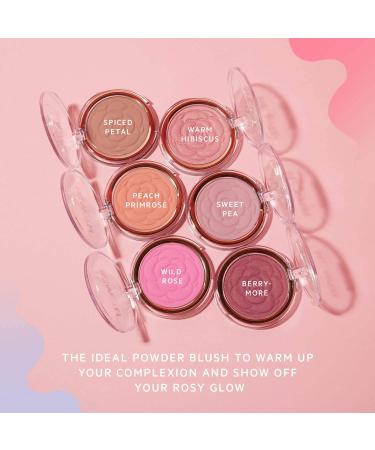 Flower Beauty Flower Pots Powder Blush - Smooth & Silky Skin Tone Enhancing Soft Satin Finish Makeup (Wild Rose) - Warm Wildrose - 1 Count - Buy Online on GoSupps.com