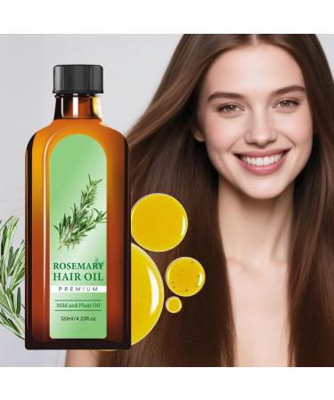 Hair oil 120 ml antifrizz root stimulator hair loss oil for nighttime use daily routine before showering after haircut in preparation for styling at home and 1 ml 1er Pack - Buy Online on GoSupps.com