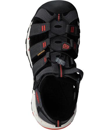 KEEN Unisex Kids Newport Neo H2 Sandals - Size 32/33 EU - Magnet Spicy Orange - Durable Footwear for Kids - Shop Internationally - Buy Online on GoSupps.com