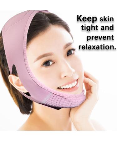 Chin Strap and Jaw Jawline Exerciser Set V Line Shaping Face Masks Double Chin Reducer Eliminator for Men & Women Contour Tightening & Firming Bandage Face Slimmer & Shaper - Buy Online on GoSupps.com