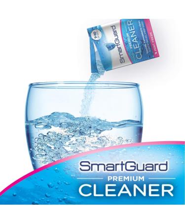 SmartGuard Premium Cleaner Crystals (110 Cleanings) - Removes Stain, Plaque & Odor for Dentures, Clear Braces, Mouth Guard & Retainers - Buy Online on GoSupps.com