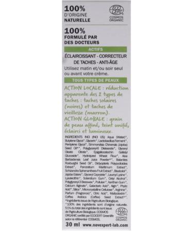 Withening Booster Serum with Green Tea Polyphenols by Novexpert for Women - 1 oz Serum - Buy Online on GoSupps.com