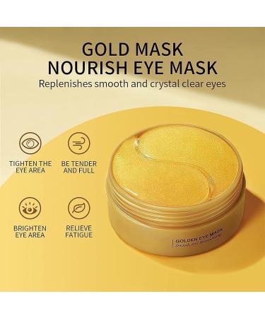 Under Eye Treatment Masks 30 Pairs Eye Mask Eye Pads HOUSN Under Eye Mask Pads Collagen Patches Eye Moisturizing Mask for Remove Eye Wrinkles Eye Bags Dark Circles Puffiness Yellow - Buy Online on GoSupps.com